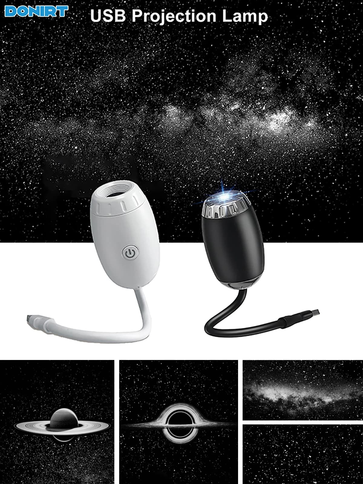 Aurora 360° — Proiettore di Luci Boreali