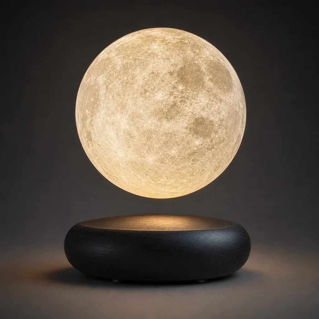 Selene sulla scrivania