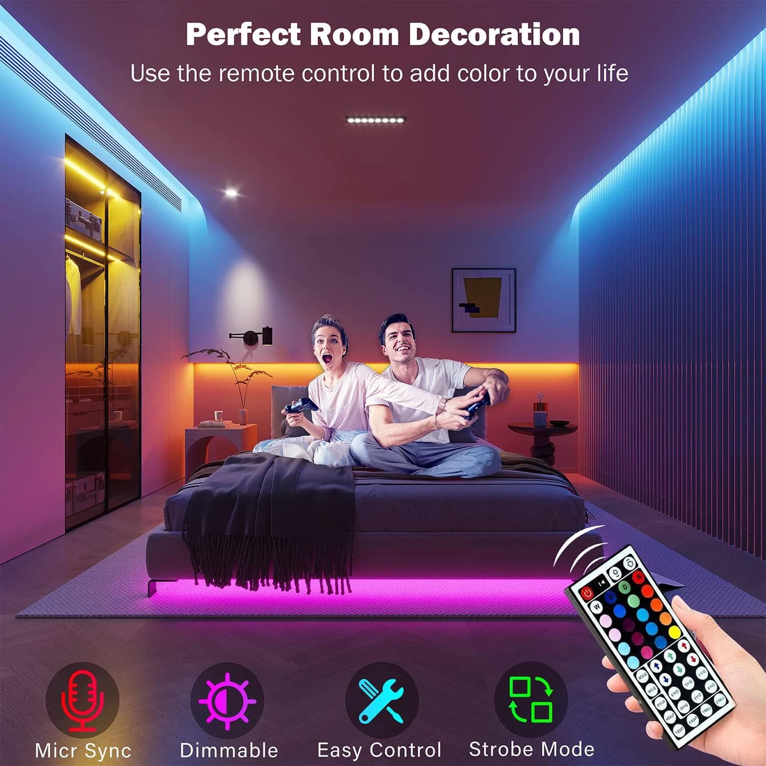 Pulse — Striscia LED RGB Multi-Lunghezza